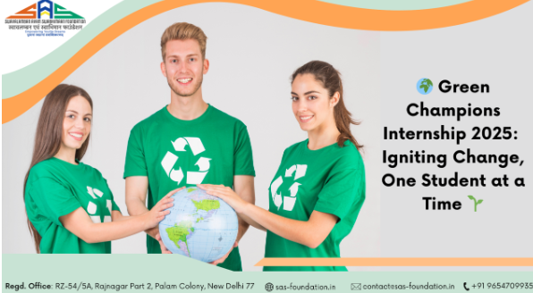Green Champions Internship 2025: