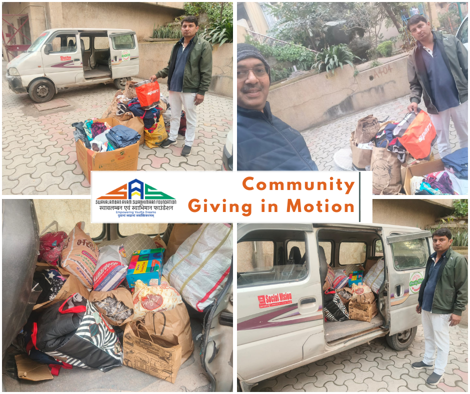 Spreading Warmth with Dignity: Ranjit Vihar II Apartments Leads with Compassion in Winter Clothes Donation Drive