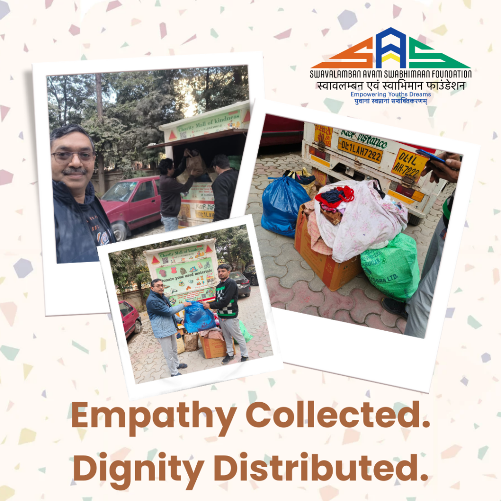 From Donation to Dignity: How SAS Foundation and Social Vision India Are Redefining Community Support Through the Winter Clothes Drive