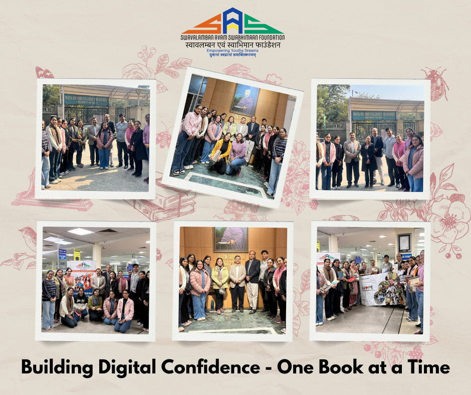 Empowering Young Women Through Digital Knowledge: SAS Foundation Donates 25 Technical Books to Mata Sundri College for Women