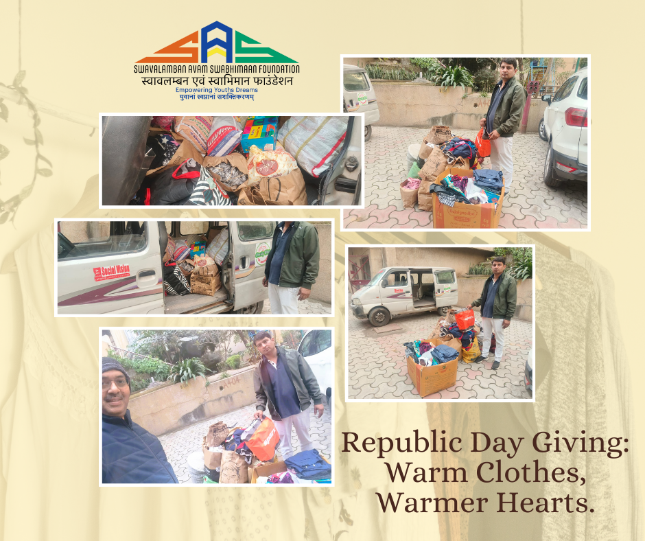 From Republic Day to Real Impact: How SAS Foundation Continues to Strengthen Community Support Through Dignity-Driven Giving