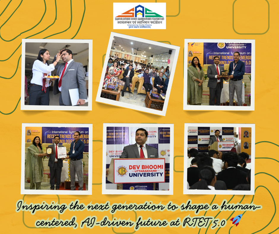 Home 13 Shaping the Future: Key Insights from RTET 5.0 at Dev Bhoomi Uttarakhand University